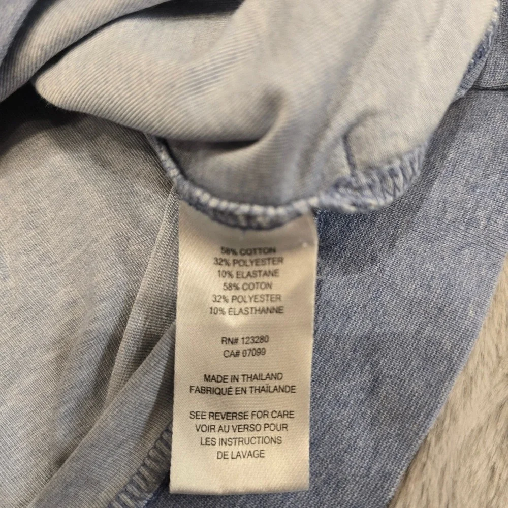 Travis Mathew Mens Large Blue Heathered Quarter‎ Zip Pullover Golf Sweater L